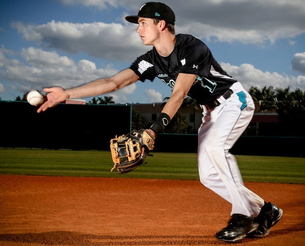 Second baseman Blake Bielski