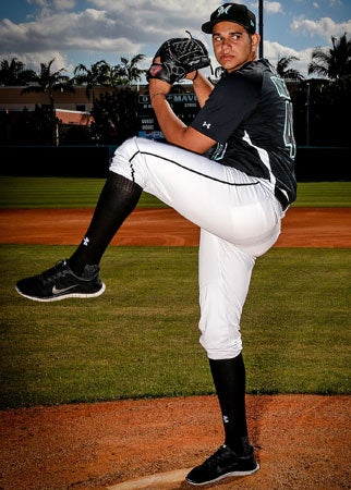 Pitcher Andres Nunez