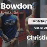 Football Game Recap: Christian Heritage vs. Bowdon