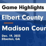 Basketball Game Recap: Madison County Red Raiders vs. Elbert County Blue Devils
