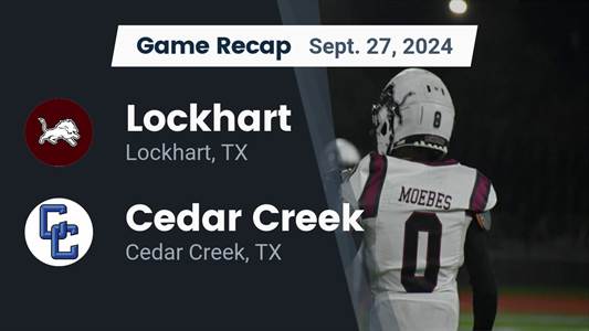 Football Game Preview: Lockhart Lions vs. Hays Hawks