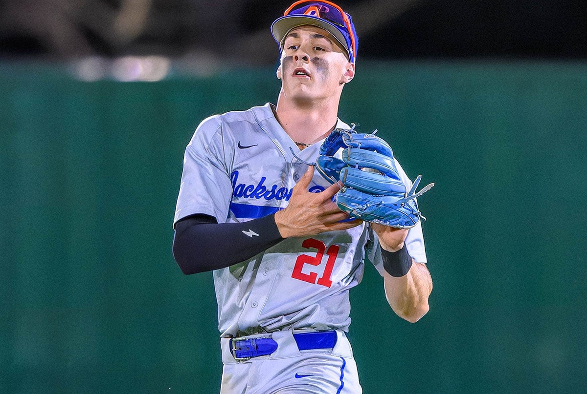 Pittsburgh rookie Konnor Griffin had a career .526 batting average with 23 home runs at Jackson Prep from 2021-24. (PHOTO: Brad Bridges)