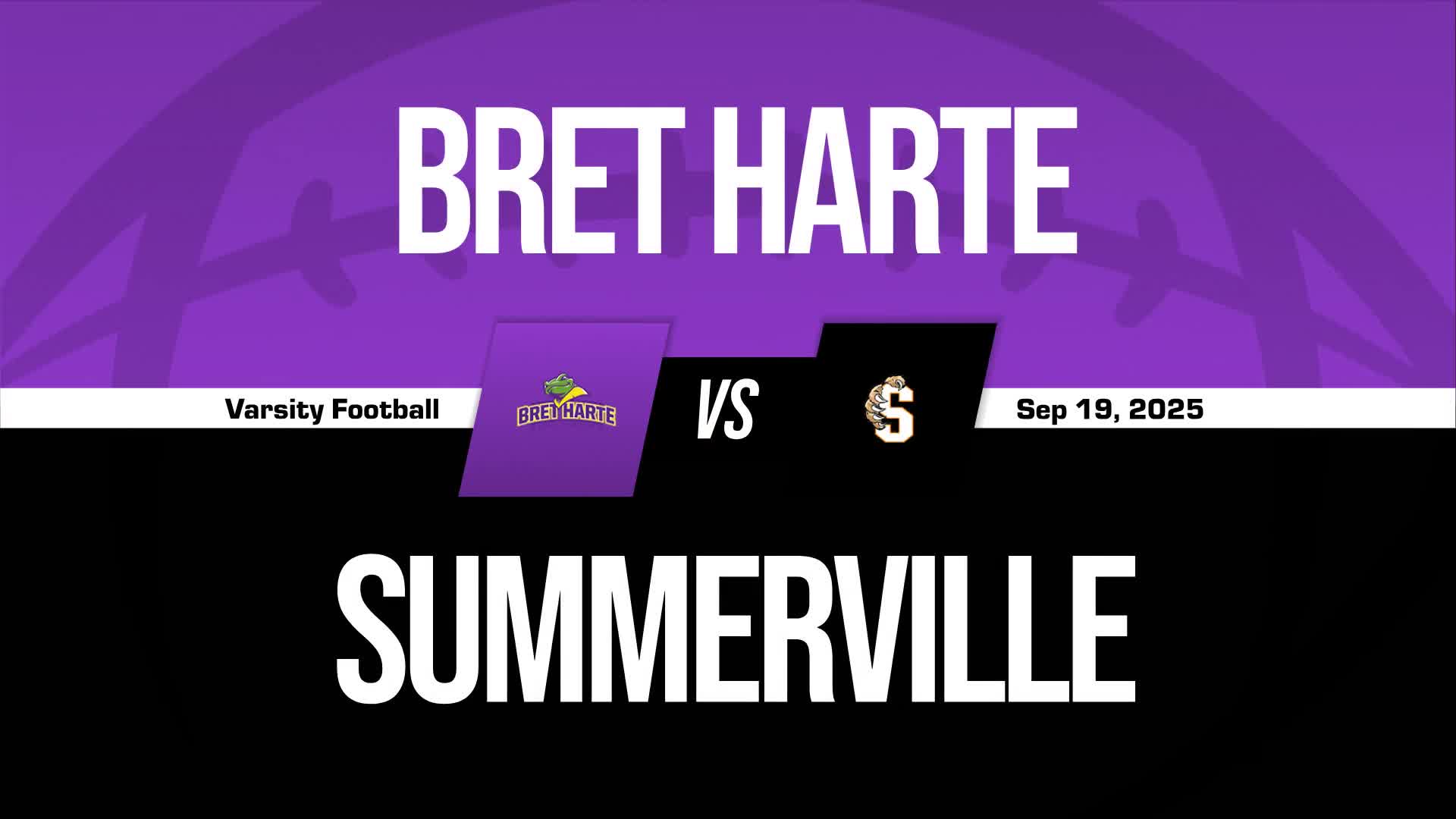 Football Recap: Bret Harte Takes a Loss