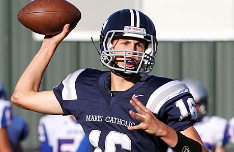 Jared Goff and Marin Catholic went 13-0 before falling to Campolindo. 