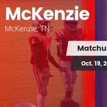 Football Game Recap: McKenzie vs. Union City