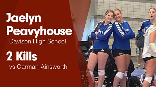 Jaelyn Peavyhouse Game Report: @ Saginaw