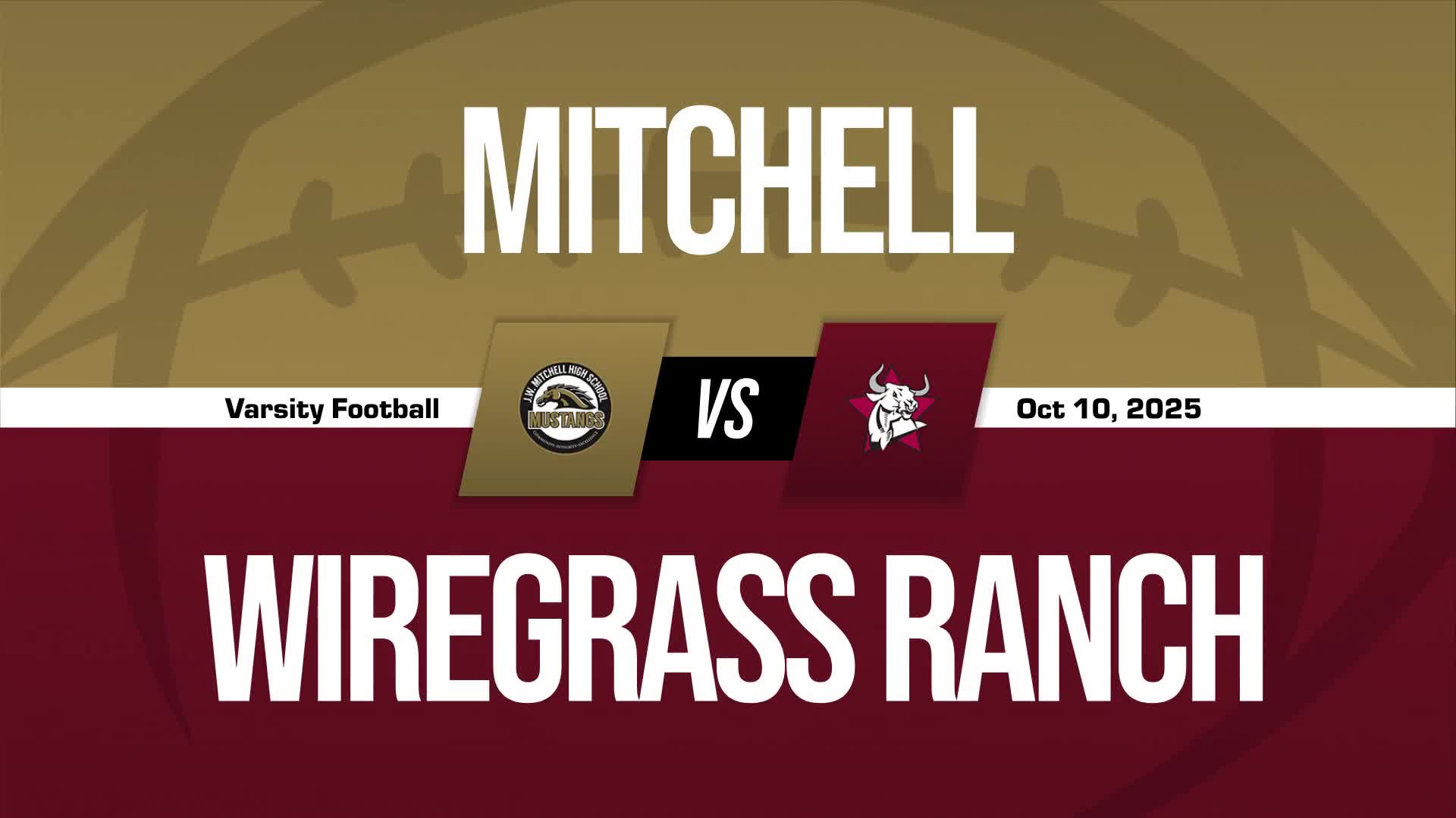 Football Game Preview: Mitchell Mustangs vs. Sunlake Seahawks + How To Watch
