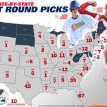 Map: MLB Draft 1st round picks since 2010