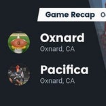 Football Game Recap: Oxnard Yellowjackets vs. Pacifica Tritons