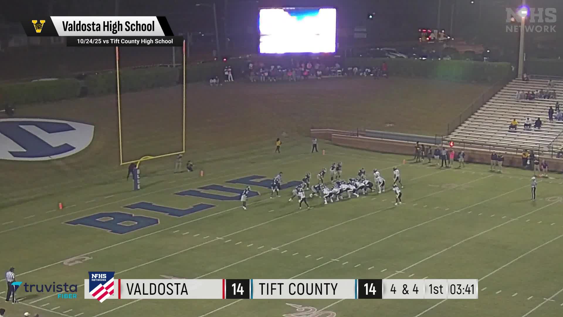 Football Recap: Lowndes Falls Short Against Ranked Valdosta