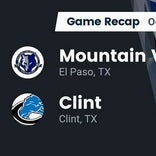 Football Game Recap: Pecos Eagles vs. Clint Lions