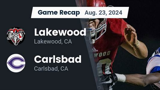 Football Recap: Carlsbad Comes Up Short on the Road Against Lakewood