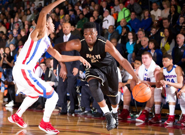 Marcus Derrickson and Paul VI got a key WCAC win in front of a packed house at DeMatha last week.