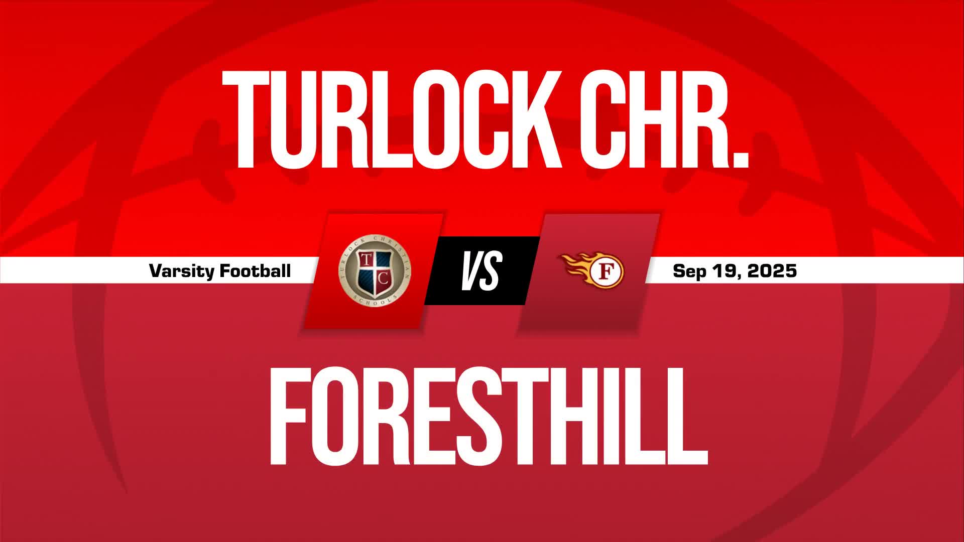 Football Game Preview: Turlock Christian Eagles vs. Vacaville Ch