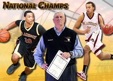 First-year Friar Tariq Carey (left) and Kyle Anderson were key cogs in Bob Hurley's second-straight unbeaten team at St. Anthony.