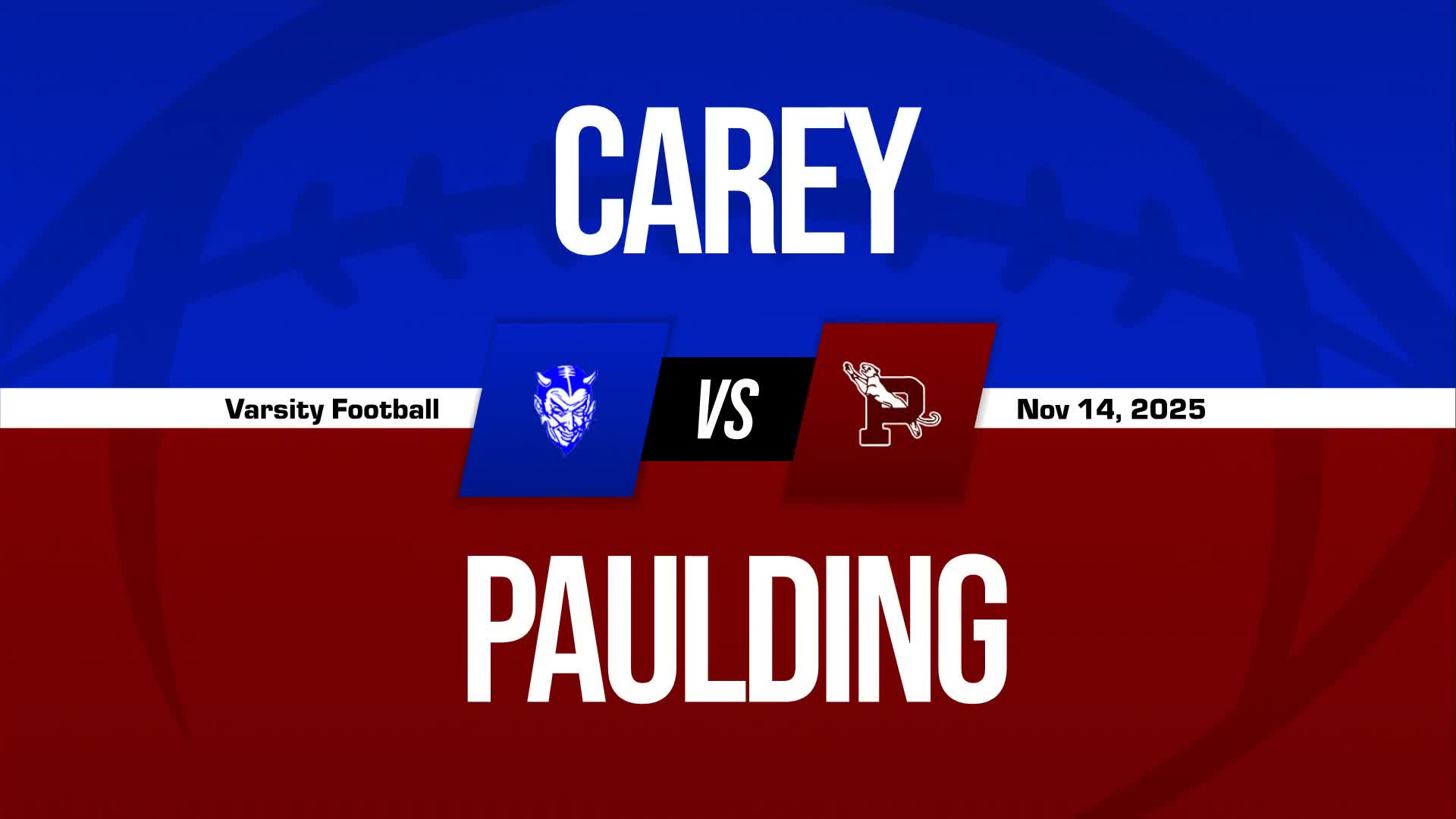 Football Game Preview: Carey Blue Devils vs. Hopewell-Loudon Chieftains