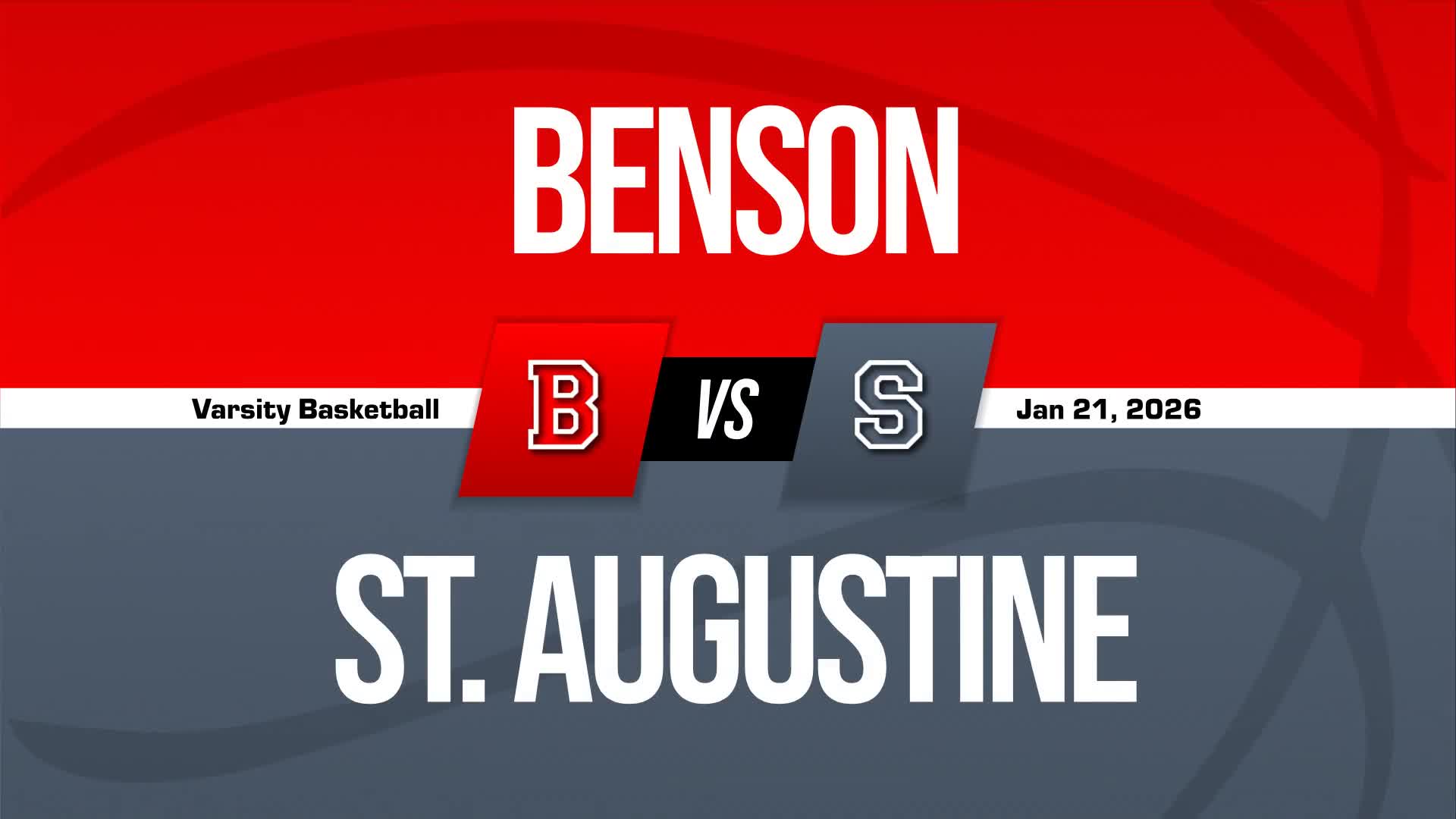Basketball Game Recap: Benson Bobcats vs. St. Augustine Catholic Wolves + How To Watch