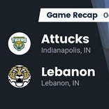 Football Game Recap: Indianapolis Crispus Attucks Tigers vs. Lebanon Tigers