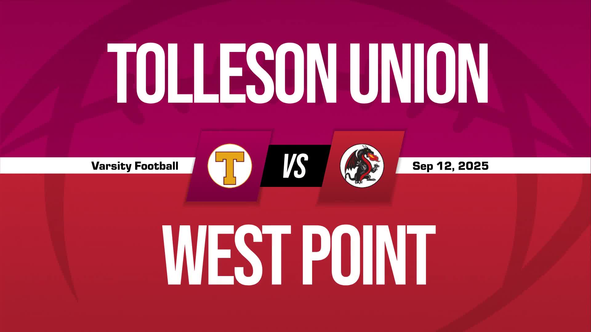 Football Recap: Tolleson Sets Scoring Season-High Against Fairfa