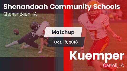 Football Game Recap: Shenandoah vs. Kuemper