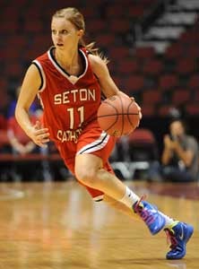 Ann Marie Holter kept it all together
for Seton Catholic.