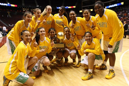 St. Mary's finished the season 30-0, won its second straight Arizona Division I state crown and all but secured its first mythical national title.