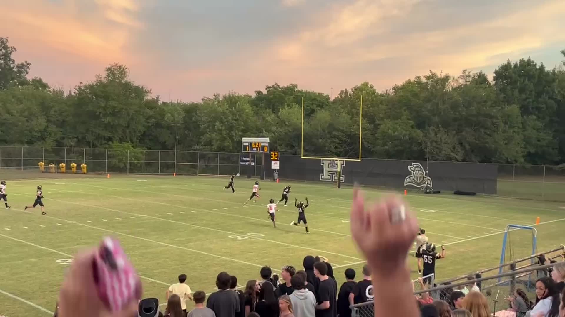 Football Recap: Strong  Effort on D from  Haiden Kaler and  Blazin Davis Leads Henryetta over Wilburton