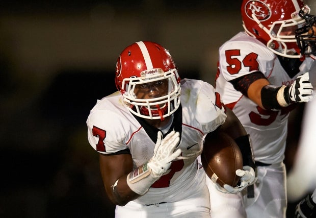 C.J. Leggett and North Gwinnett survived a scare to stay at No. 6.