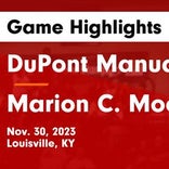 Basketball Game Recap: Moore Mustangs vs. Harrison County Thorobreds