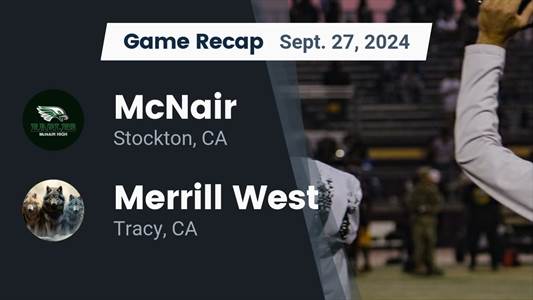 Football Recap: Joel Donnell Leads Mcnair to Victory over Weston