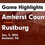 Basketball Game Recap: Amherst County Lancers vs. Rustburg Red Devils