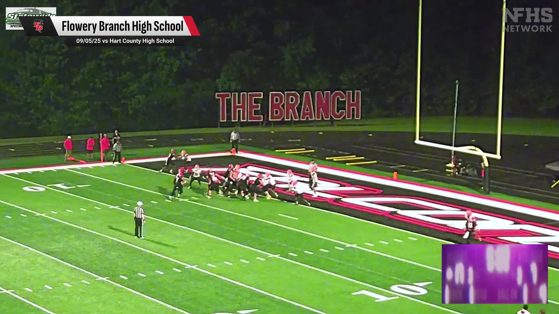 Football Recap: Brett Strum's Big Game Can't Quite Lead Flowery Branch over North Oconee + How To Watch