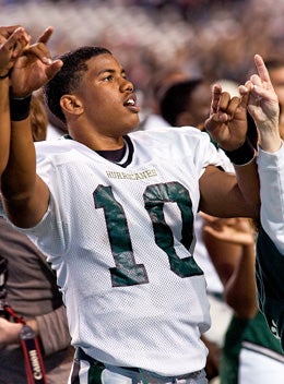A.J. Highsmith of Hightower was
the Offensive Player of the Year
in District 23-5A