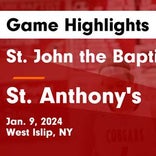 Basketball Game Preview: St. John the Baptist Cougars vs. St. Anthony's Friars
