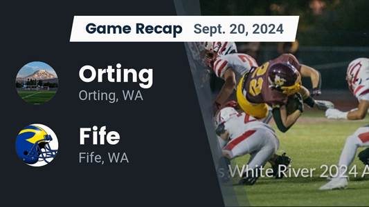 Football Recap: Fife Takes a Loss
