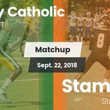 Football Game Recap: Trinity Catholic vs. Stamford