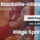 Football Game Recap: Ridge Spring-Monetta vs. Blackville-Hilda