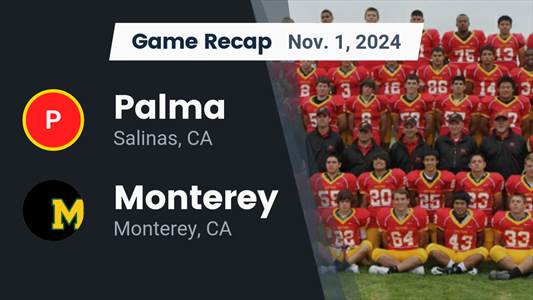 Football Recap: Monterey's Win Ends Three-Game Losing Streak at 