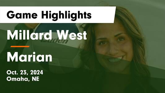 Volleyball Recap: Isabel Campie's Big Game Can't Quite Lead Marian over Omaha Westside