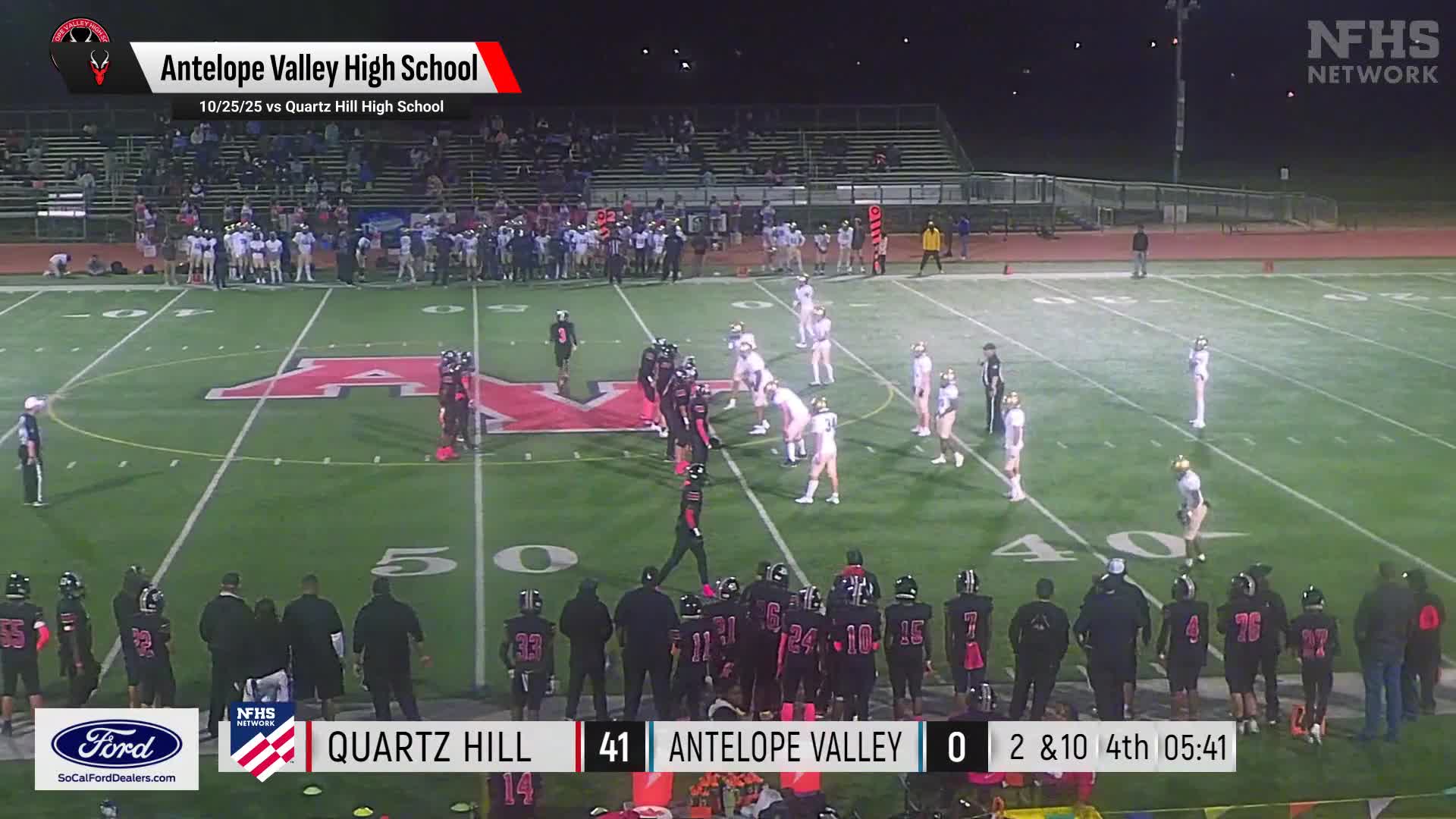 Football Recap: Antelope Valley Takes a Loss