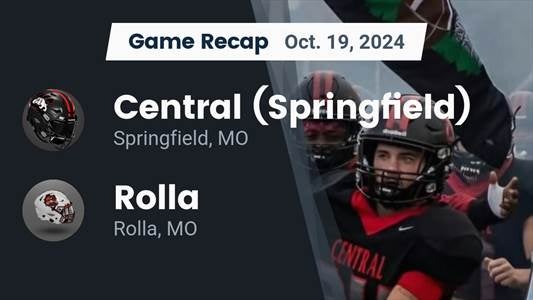 Football Recap: Central Takes a Loss