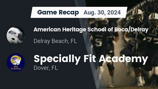 Football Game Preview: American Heritage Stallions vs. Westminst