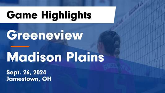 Volleyball Recap: Greeneview Comes Up Short Despite  Kennadi Cum