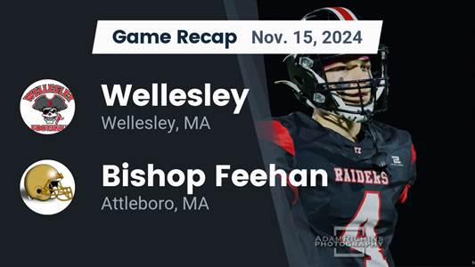 Football Recap: Wellesley Takes Down Bishop Feehan in a Playoff 
