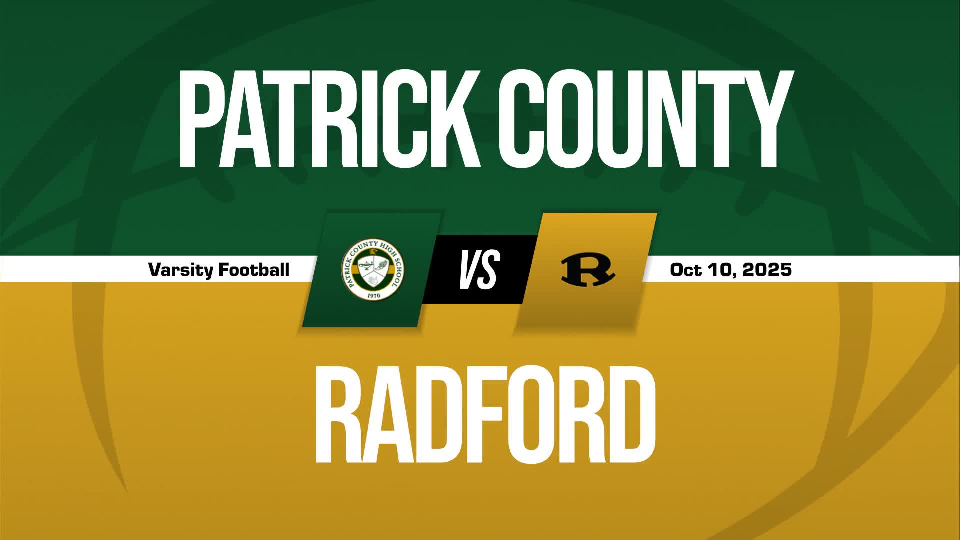 Football Game Preview: Patrick County Cougars vs. Glenvar Highlanders + How To Watch