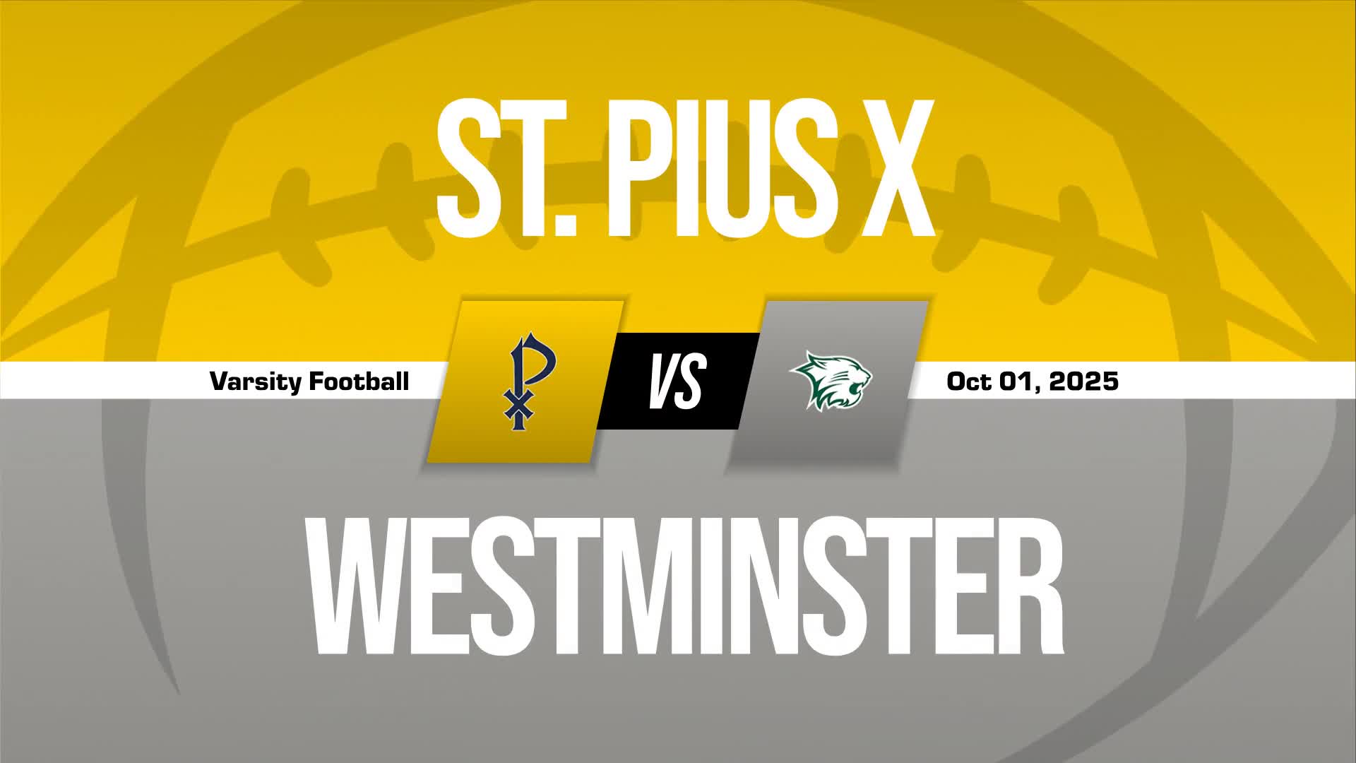 Football Game Preview: Westminster Wildcats vs. Centennial Knights + How To Watch