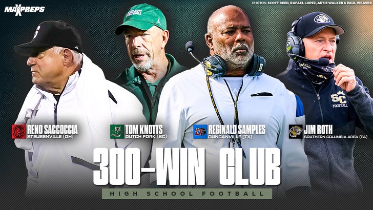 Active football coaches with 300-plus wins