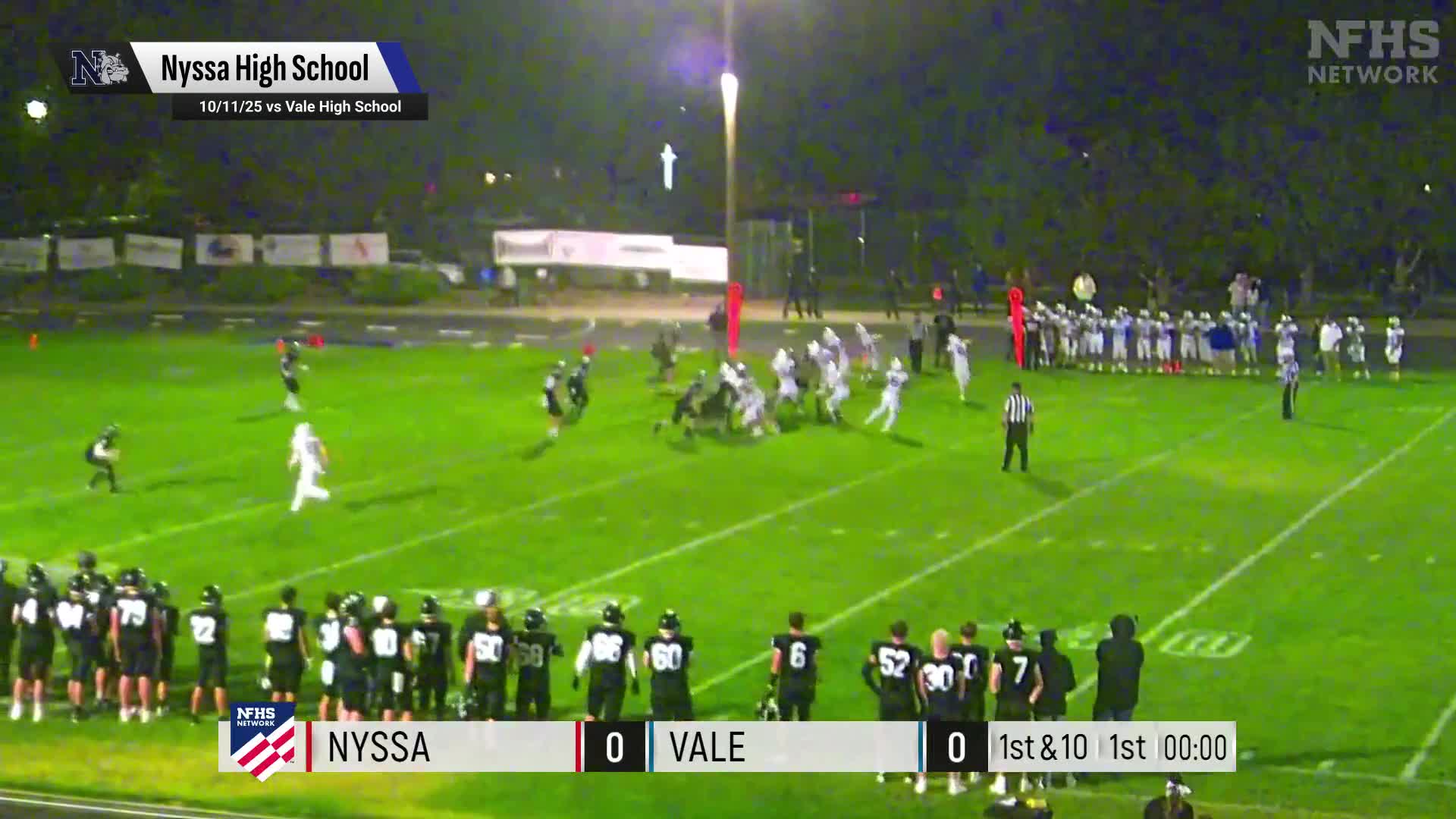 Football Recap: Nyssa Takes a Loss