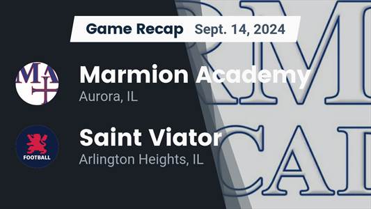 Football Game Preview: Marmion Cadets vs. Marian Catholic Sparta