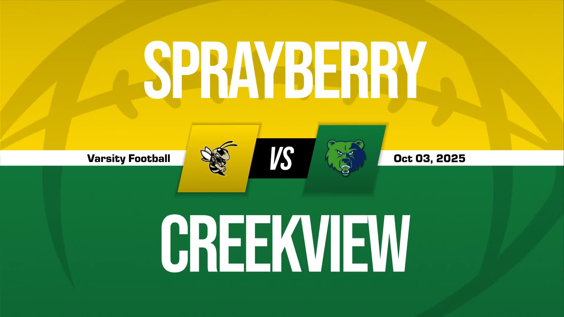 Football Recap: Sprayberry Wins Going Away Against River Ridge + How To Watch